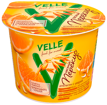 Velle Spoonable. Orange with zest
